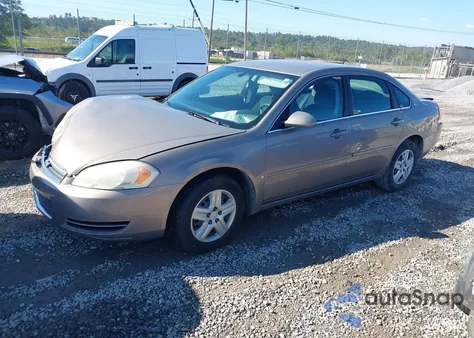 2006 Chevrolet Impala Ls из США, поврежденный, VIN 2G1WB58K469187922